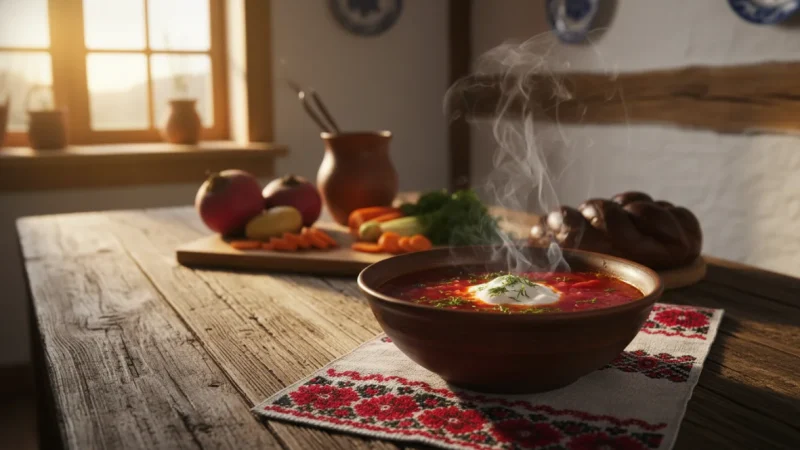 Borscht: The Beetroot Soup That Defines Eastern European Identity