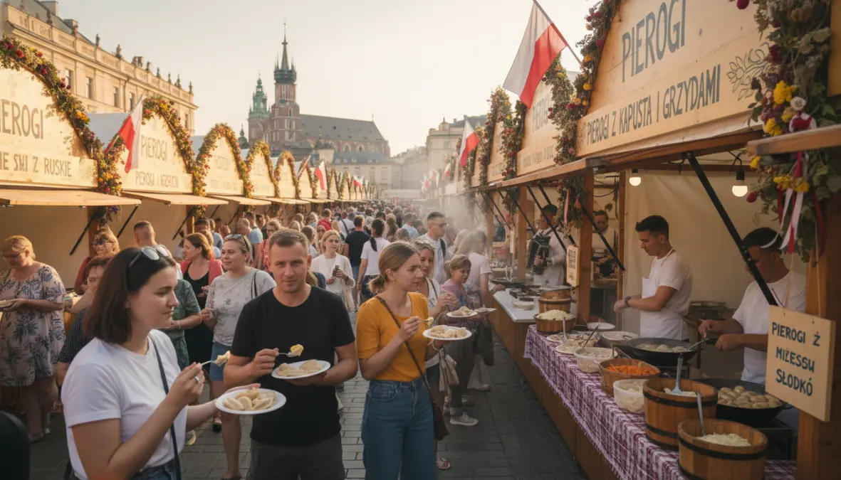 Pierogi festival Poland celebrating Polish cuisine traditions and cultural significance