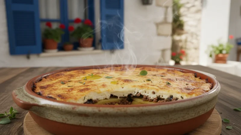 The Story Behind Greek Moussaka: Layers of Mediterranean History