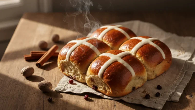 Hot Cross Buns Tradition: Uncovering the Ancient Symbolism Behind Easter’s Spiced Bread