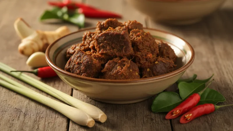 Rendang: Indonesia’s Slow-Cooked Culinary Crown Jewel and Cultural Heritage