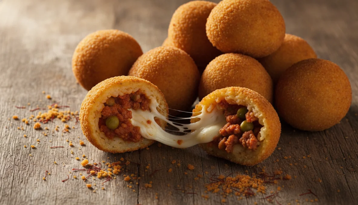 Arancini: Sicily’s Golden Rice Balls and the Arab-Norman Culinary Legacy