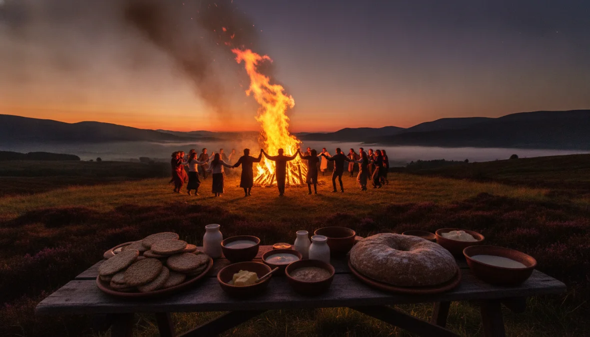 Beltane Food Traditions: Ancient Celtic Fire Festivals and Feast Foods