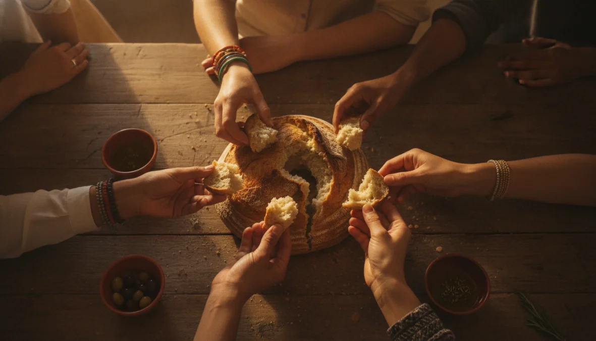 Breaking Bread Religious Symbolism: Sacred Traditions Across World Faiths
