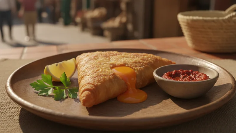 Brik: Tunisia’s Crispy Egg Pastry and Street Food Heritage