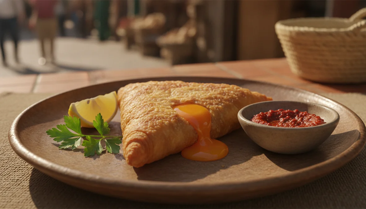 Brik: Tunisia’s Crispy Egg Pastry and Street Food Heritage