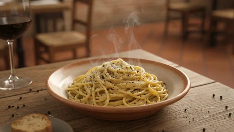 Cacio e Pepe: The History and Tradition Behind Rome’s Iconic Three-Ingredient Pasta
