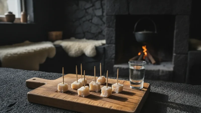 Hákarl: Iceland’s Fermented Shark and Ancient Viking Preservation Traditions