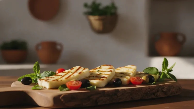 Halloumi: Cyprus’s Squeaky Cheese and Its Mediterranean Heritage