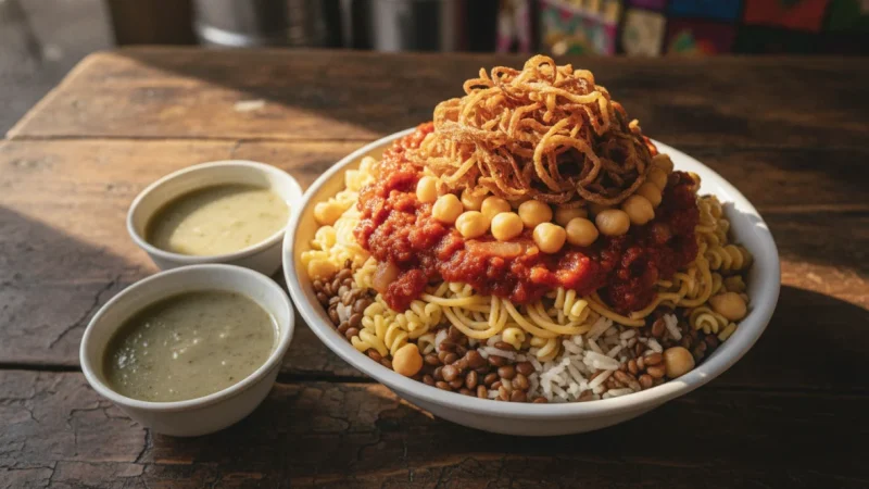 Koshary: Egypt’s National Dish and the Democratic Soul of Egyptian Street Food