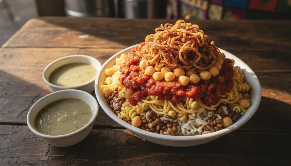 Koshary: Egypt’s National Dish and the Democratic Soul of Egyptian Street Food