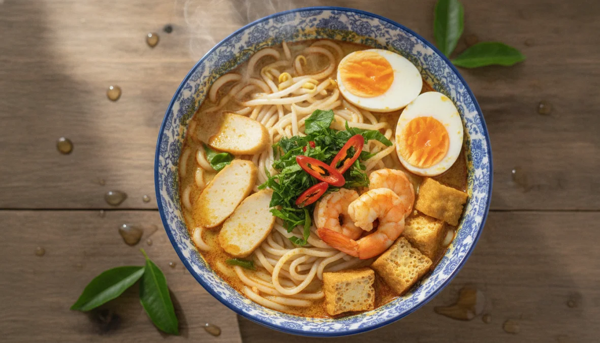 Laksa: The Spicy Noodle Soup That Defines Peranakan Fusion Cuisine