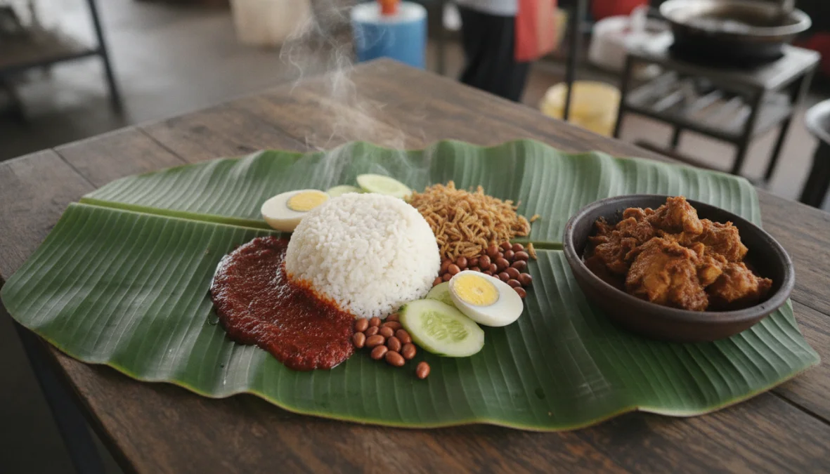 Nasi Lemak: Malaysia’s Beloved Coconut Rice and National Breakfast Tradition
