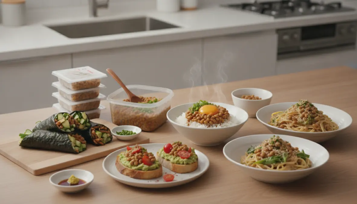 Various ways to prepare and serve Japanese natto for beginners with modern recipes