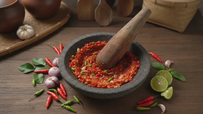 Sambal: Indonesia’s Fiery Condiment That Defines Regional Identity