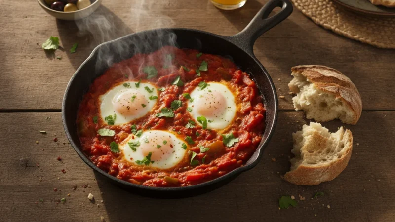 Shakshuka History and Origin: How a North African Dish Became Israel’s Breakfast Icon