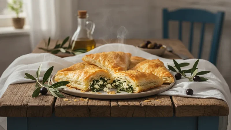 Spanakopita: Discovering Greece’s Beloved Spinach Pie and Phyllo Pastry Tradition