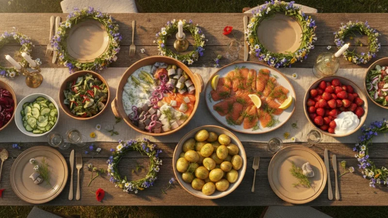 Summer Solstice Food Traditions Around the World: Ancient Rituals and Modern Celebrations