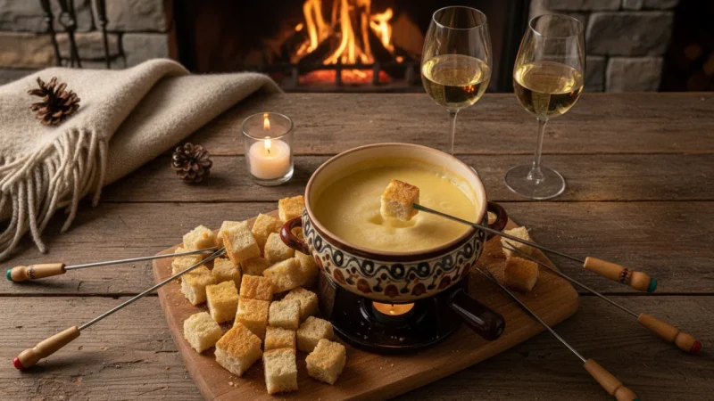 Swiss Fondue Tradition: The Alpine Cheese Ritual That Brings People Together