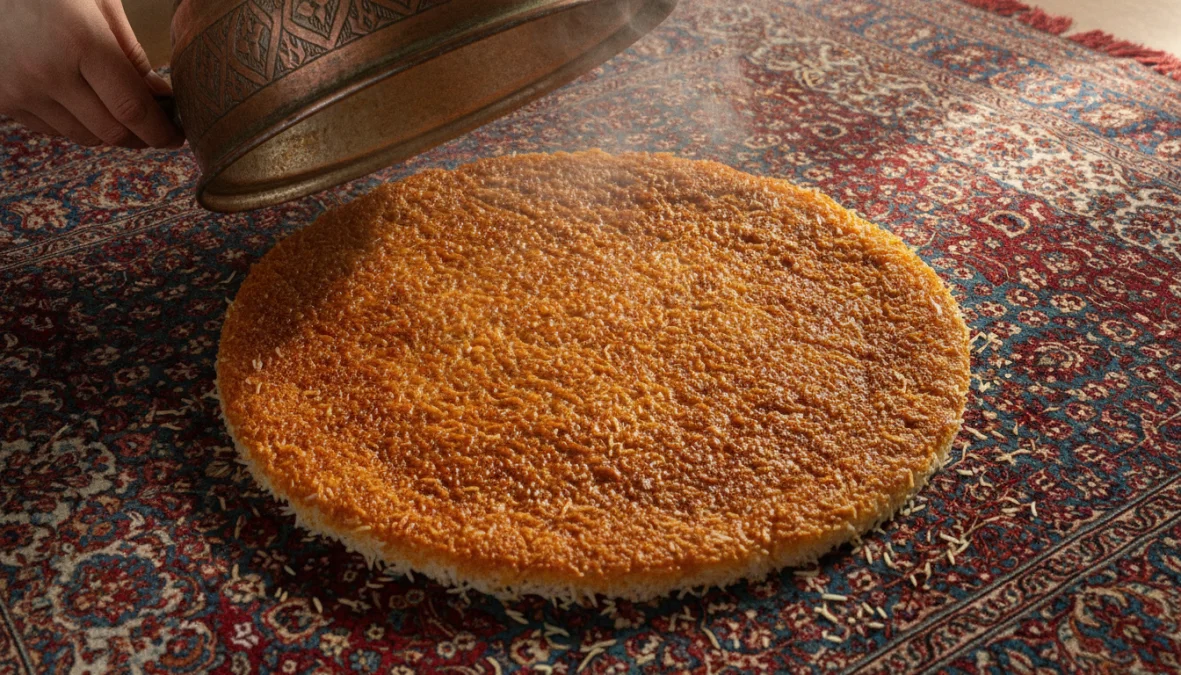 Tahdig: The Sacred Art of Persian Crispy Rice and Its Cultural Significance