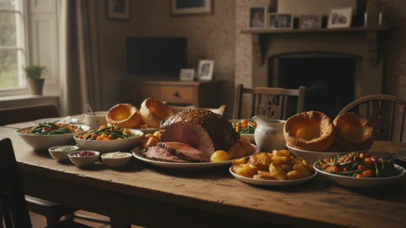 The British Sunday Roast Tradition: A Guide to Family, Ritual, and Yorkshire Pudding