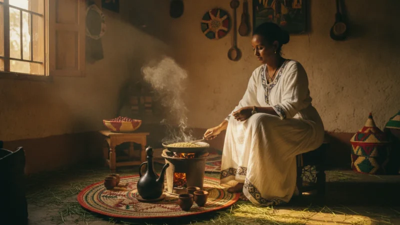 The Cultural Journey of Coffee from Ethiopia to Global Phenomenon