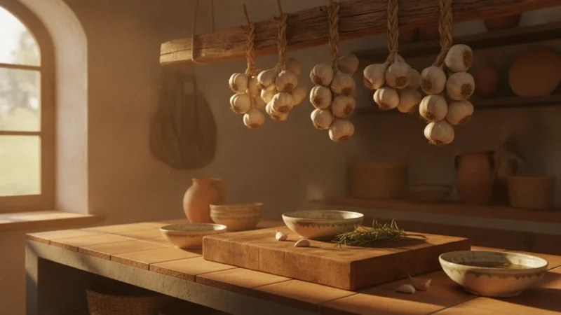 The Cultural Significance of Garlic in Mediterranean and Eastern European Traditions