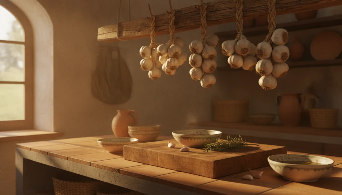 The Cultural Significance of Garlic in Mediterranean and Eastern European Traditions
