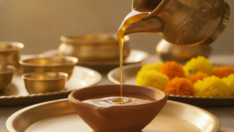 The Cultural Significance of Ghee in Indian Ayurveda and Sacred Rituals