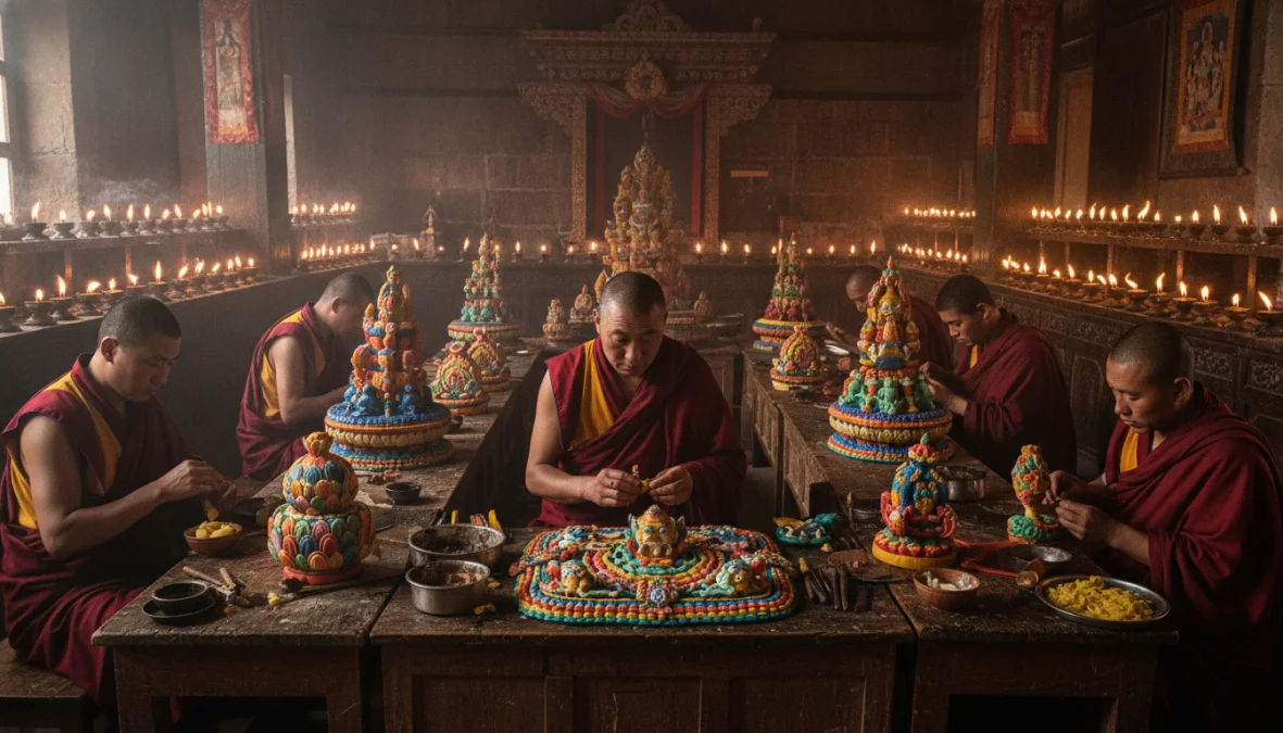 The Sacred Art of Butter Sculpture in Tibetan Buddhist Tradition