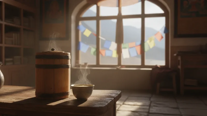 The Sacred Butter Tea Tradition of Tibet and the Himalayas: History, Recipe & Cultural Significance