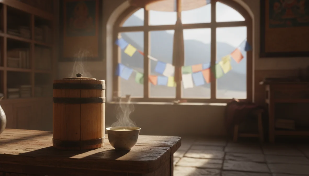 The Sacred Butter Tea Tradition of Tibet and the Himalayas: History, Recipe & Cultural Significance