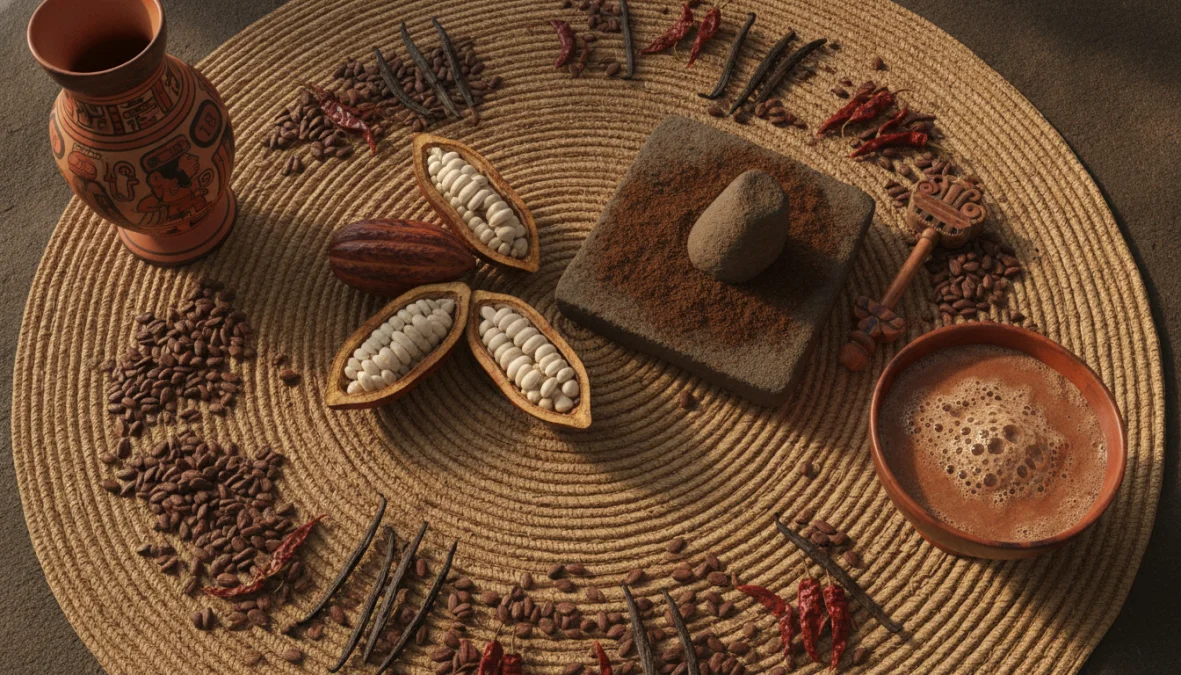 The Sacred Cacao in Mayan and Aztec Civilizations: From Divine Currency to Sacred Ceremony