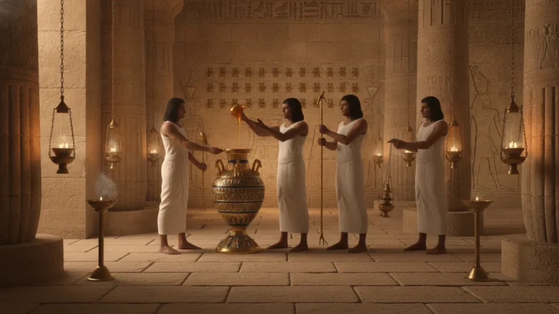 The Sacred Honey Traditions of Ancient Egypt and Their Ritual Uses