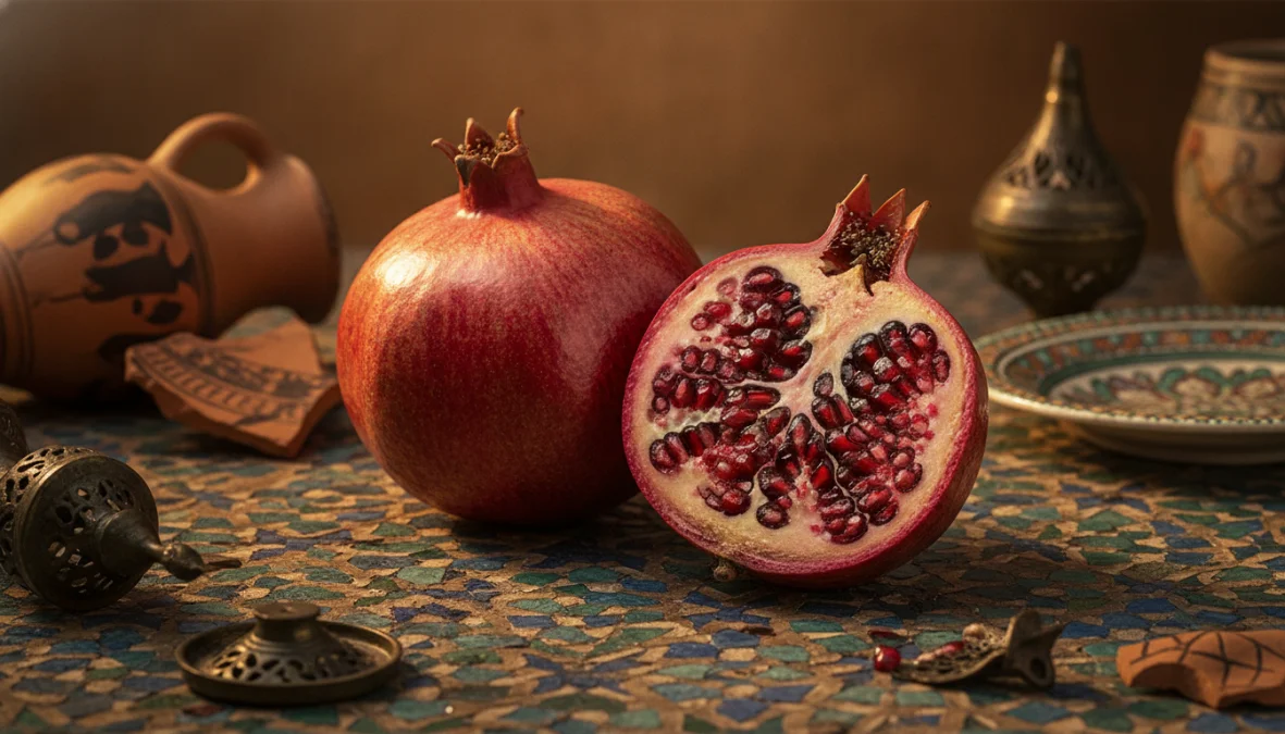The Symbolism of Pomegranate in Mediterranean and Middle Eastern Cultures: From Ancient Myths to Modern Traditions