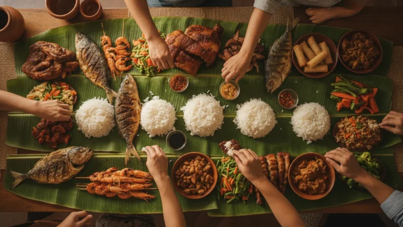 The Tradition of Filipino Kamayan: Eating with Hands as Cultural Identity