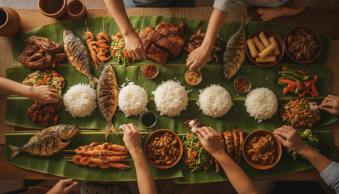The Tradition of Filipino Kamayan: Eating with Hands as Cultural Identity