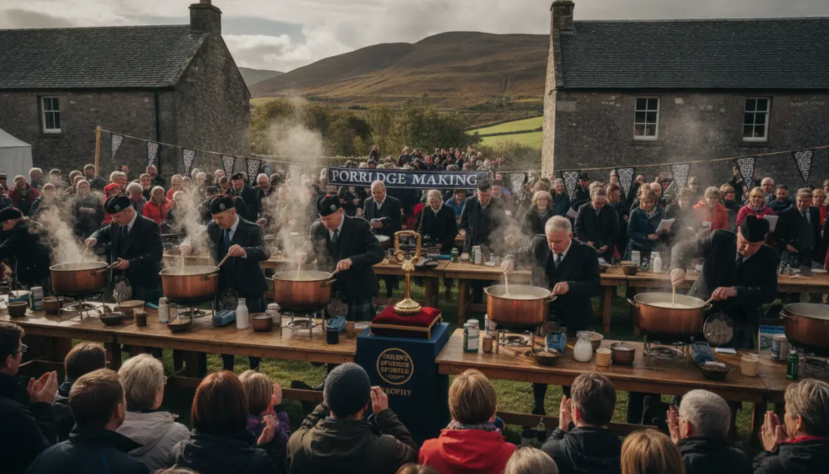 Scottish porridge championship traditions celebrating authentic porridge cultural significance