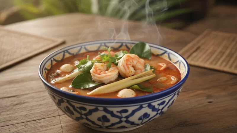 Tom Yum: Thailand’s Hot and Sour Soup and the Balance of Thai Flavors
