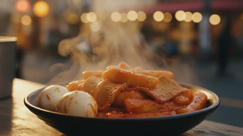 Tteokbokki Korean Street Food: The Ultimate Guide to Korea’s Iconic Spicy Rice Cakes